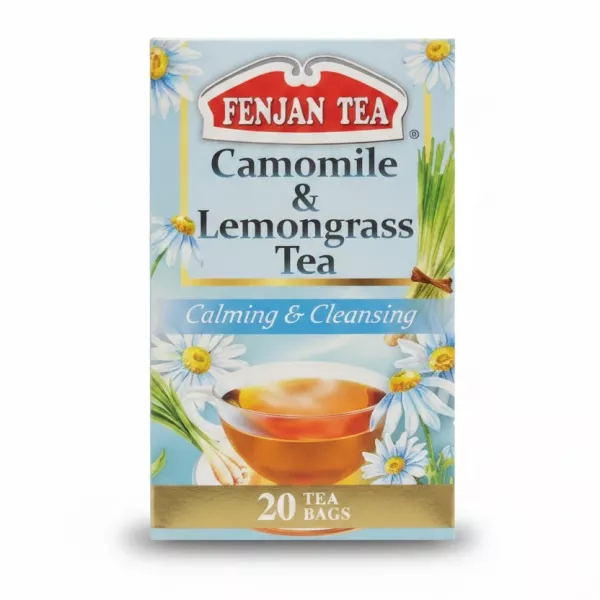 Fenjan Tea box with price tag front