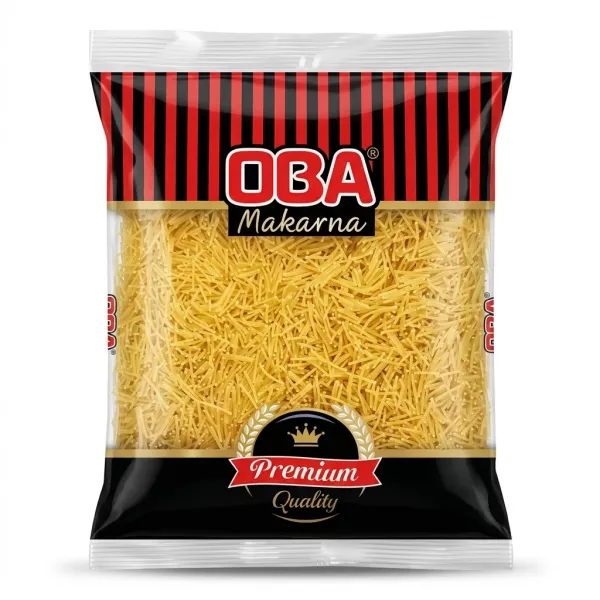 Enhanced Front view of OBA Premium Vermicelli Pasta 400g package