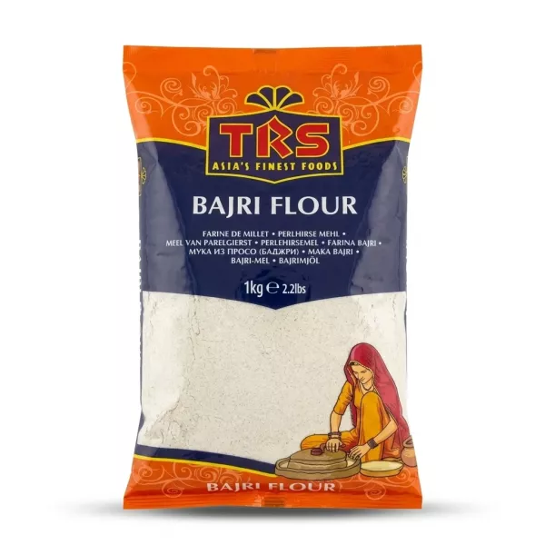 Enhanced Front of TRS Bajri Flour 1kg pack