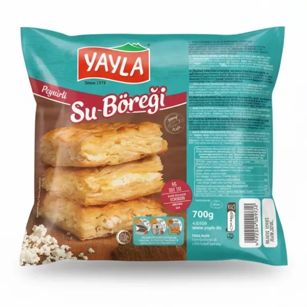 Packaged Yayla Su Böreği cheese pastry