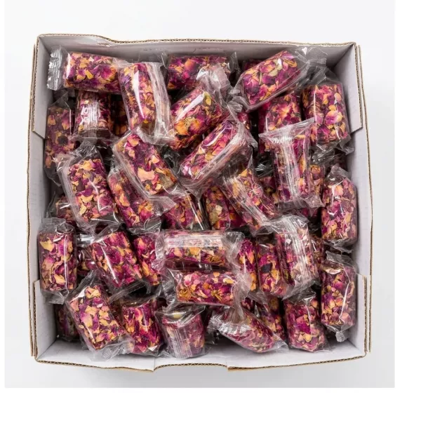 Individually wrapped Liban Vert Malban Araysseh Rose Extra sweets in a box