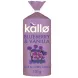 Kallo Blueberry & Vanilla Corn & Rice Cakes | Wholegrain Low Fat 131g | halalo.co.uk