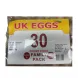 UK Eggs White Family Pack 30pcs fresh eggs available on Halalo.