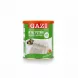 Gazi White Cheese 60% Fat in green and red tin with orange lid