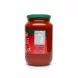 Side view of Durra tomato paste jar displaying nutritional facts