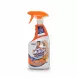 Mr Muscle Platinum Bathroom Cleaner Mandarin Orange front spray bottle