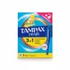 Tampax Pearl Regular Tampons blue box front view