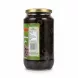 Back view of Sofra sliced black olives jar with nutrition information