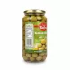 Sofra Green Olives jar nutrition label and barcode