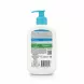 Garnier Hyaluron Moisture Barrier Cream Cleanser bottle back with ingredient list and instructions
