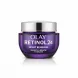 Olay Retinol 24 Night Renewal Cream in purple glass jar