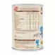 Back nutritional information label of Nestlé Cerelac Mixed Fruits and Wheat infant cereal