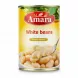 Can of Amara white beans ready to eat