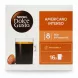 Nescafé Dolce Gusto Americano Intenso coffee pod box front