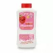White L'Oréal Kids strawberry shampoo bottle with red cap and cartoon strawberry on the label