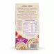 Back of Heinz Summer Fruits Porridge box with ingredients and nutrition facts