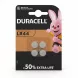 Duracell LR44 battery pack with 4 button cells