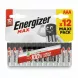 Energizer Max AAA battery pack front view with product branding