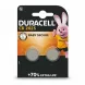 Duracell CR2025 lithium coin battery pack with two batteries and baby secure bitter coating
