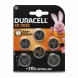 Pack of six Duracell CR2032 lithium coin batteries in blister packaging