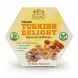 Rochefleur Vegan Turkish Delight Almonds & Honey hexagonal pack, front view