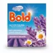 Bold lavender and camomile fast dissolving laundry detergent box front