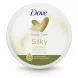 Top view of Dove Body Love Silky pampering body cream container