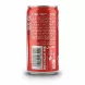 Back view of Coca Cola can with ingredients and barcode