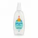 Johnson's Kids No More Tangles leave-in conditioner bottle on a white background