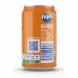 Back view of Fanta Orange can showing nutritional info and barcode