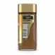 Back label of Nescafe Gold Blend Smooth coffee jar showing storage and barcode