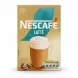 Nescafé Latte coffee sachets box front with latte image