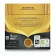 PG Tips Gold tea bags box back with brewing instructions