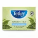 Tetley Green Tea Decaf Pure Green 50 tea bags box front