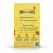 Twinings Cranberry & Raspberry tea box back view with preparation instructions