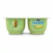 Side view of two Danette pistachio dessert cups showing labels