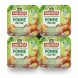 Andros Pomme Nature apple dessert four-pack with printed labels