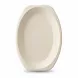 BAGASBOX small eco-friendly oval platter made of corn starch