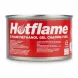 Hotflame 3 hour methanol gel chafing fuel can front label