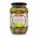Jar of Garusana Gourmet Italian Style Marinated Cracked Green Olives