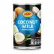 Can of KTC Coconut Milk with rich and creamy label