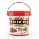 Container of Caprice liquid caramel choco spread front view