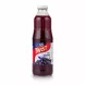 Glass bottle of Twist grape nectar drink front view