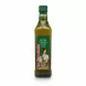 Bottle of La Española Extra Virgin Olive Oil front label on a white background