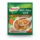 Maizona Chinese Hot & Sour Soup packet front with bowl of soup image