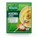Knorr Lentil Soup Mix packet front with bowl of lentil soup
