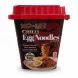 Ko-Lee Chilli Egg Noodles instant cup packaging front view prominent and on white background