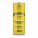 Hamoud La Blanche Limonade bright yellow can front view