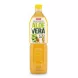 Front view of OKF Farmer's Aloe Vera Pineapple Drink bottle