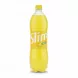 Slim brand pineapple flavoured sparkling soft drink in a yellow 1L plastic bottle front view